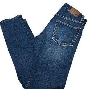 Gap Denim Skinny Straight Jeans Womens 28x30 Dark Wash Stretch